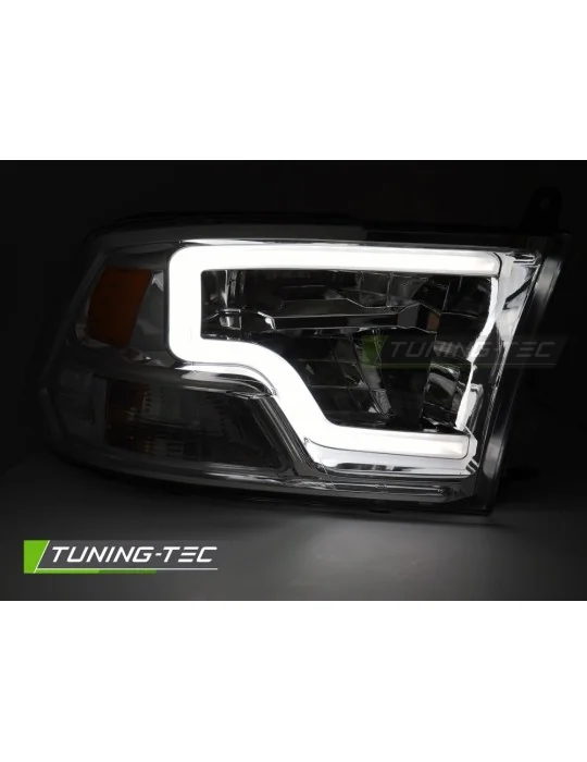 Phares à LED chromés pour Dodge RAM (2009 - 2018)