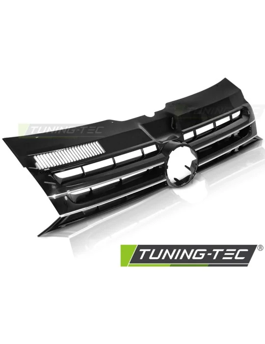 Calandre noire chromée pour VW T5 Caravelle Multivan (2010 - 2015)