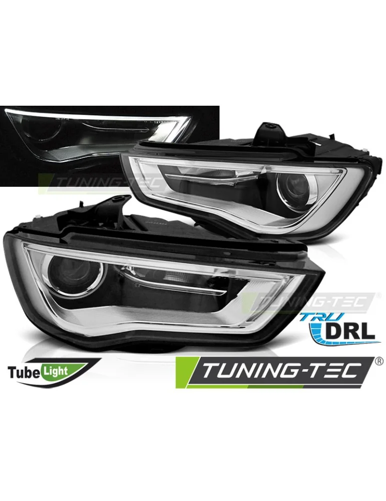 Phares noirs pour AUDI A3 8V 12-16