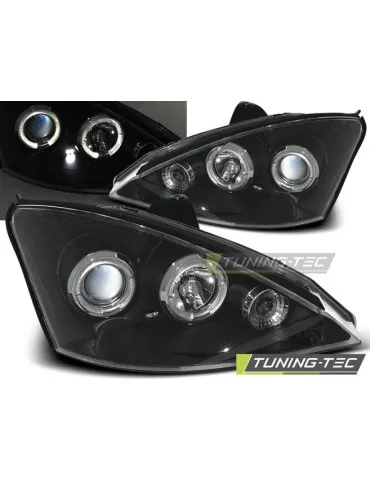 Phares noirs pour FORD FOCUS 11.01-10.04