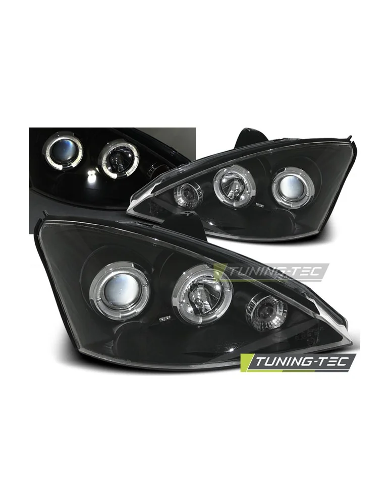 Phares noirs pour FORD FOCUS 11.01-10.04