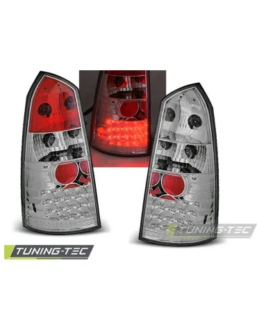 Feux arrière à LED chromés pour FORD FOCUS MK1 10.98-10.04 Break