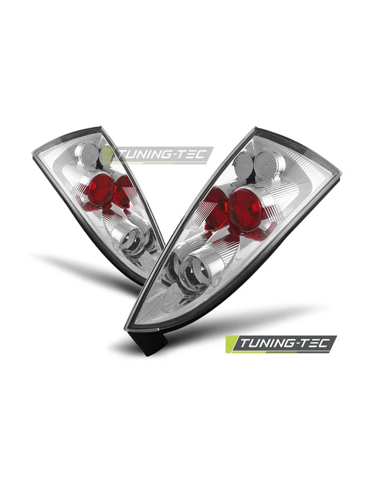 Bloc optique chromé pour FORD FOCUS MK1 10.98-10.04 berline à hayon