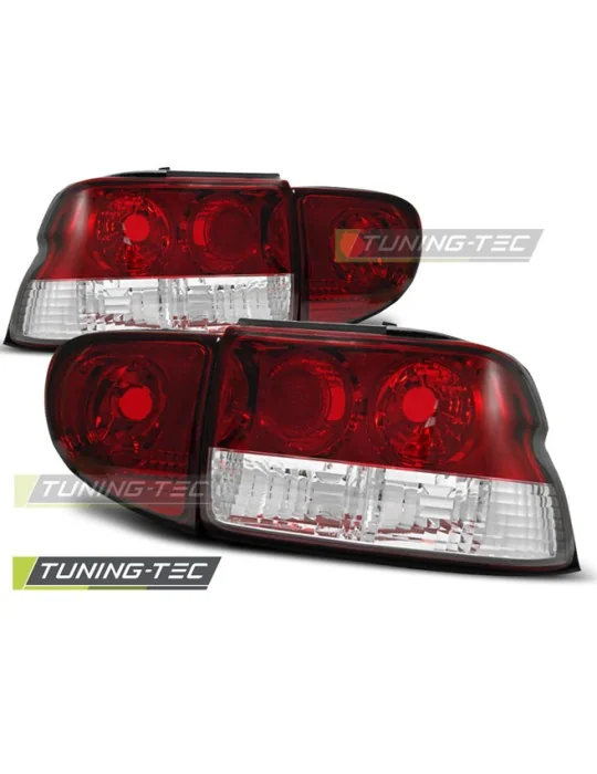 Feux arrière rouges blancs pour Ford Escort MK6/7 (1993 - 2000)
