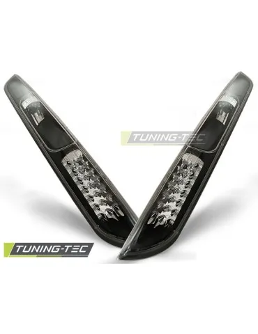 Feux arrière à LED noirs pour FORD FOCUS MK2 09.04-08 berline à hayon