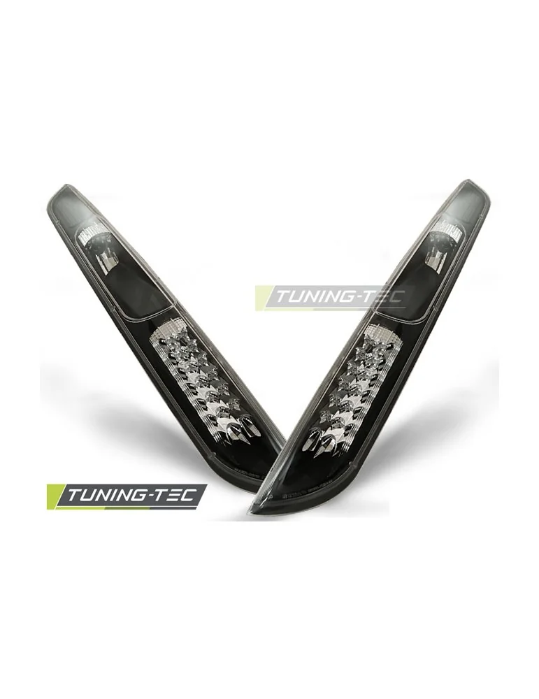 Feux arrière à LED noirs pour FORD FOCUS MK2 09.04-08 berline à hayon