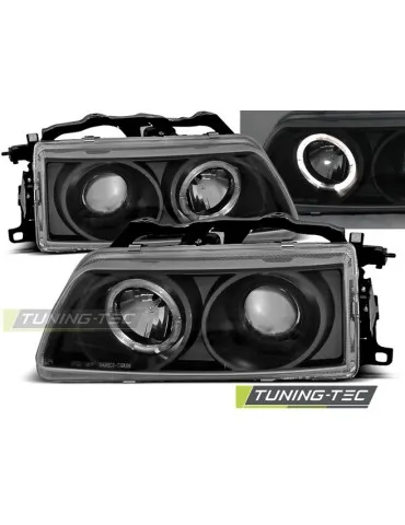 Phares noirs pour HONDA CRX 90-02.92