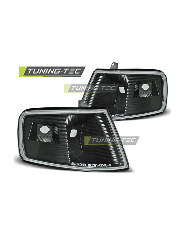 Clignotants avant noirs pour HONDA CRX 90-02.92