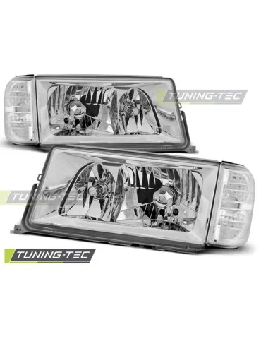 Phares chromés pour MERCEDES W201/190 12.82-05.93