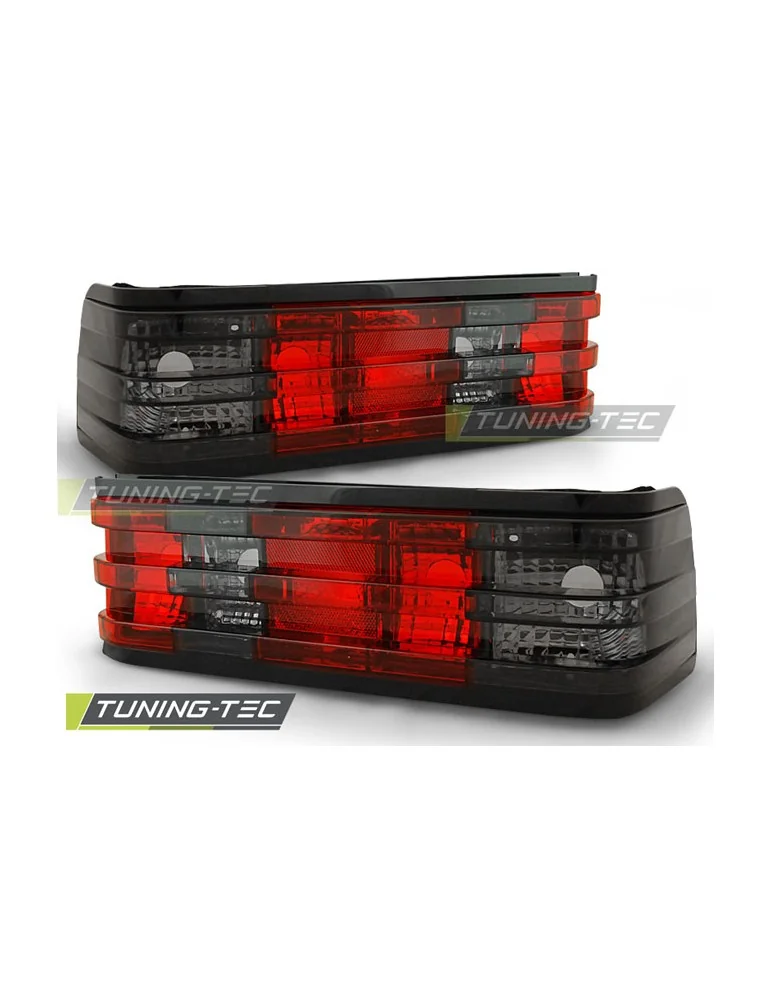 Feux arrière fumés rouges pour MERCEDES W201/190 12.82-05.93