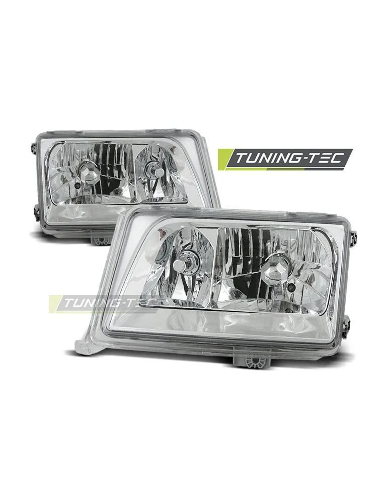 Phares chromés pour MERCEDES W124 E-KLASA 05.93-06.95