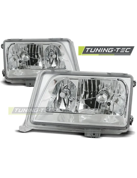 Phares chromés pour Mercedes W124 Classe E (1993 - 1995)