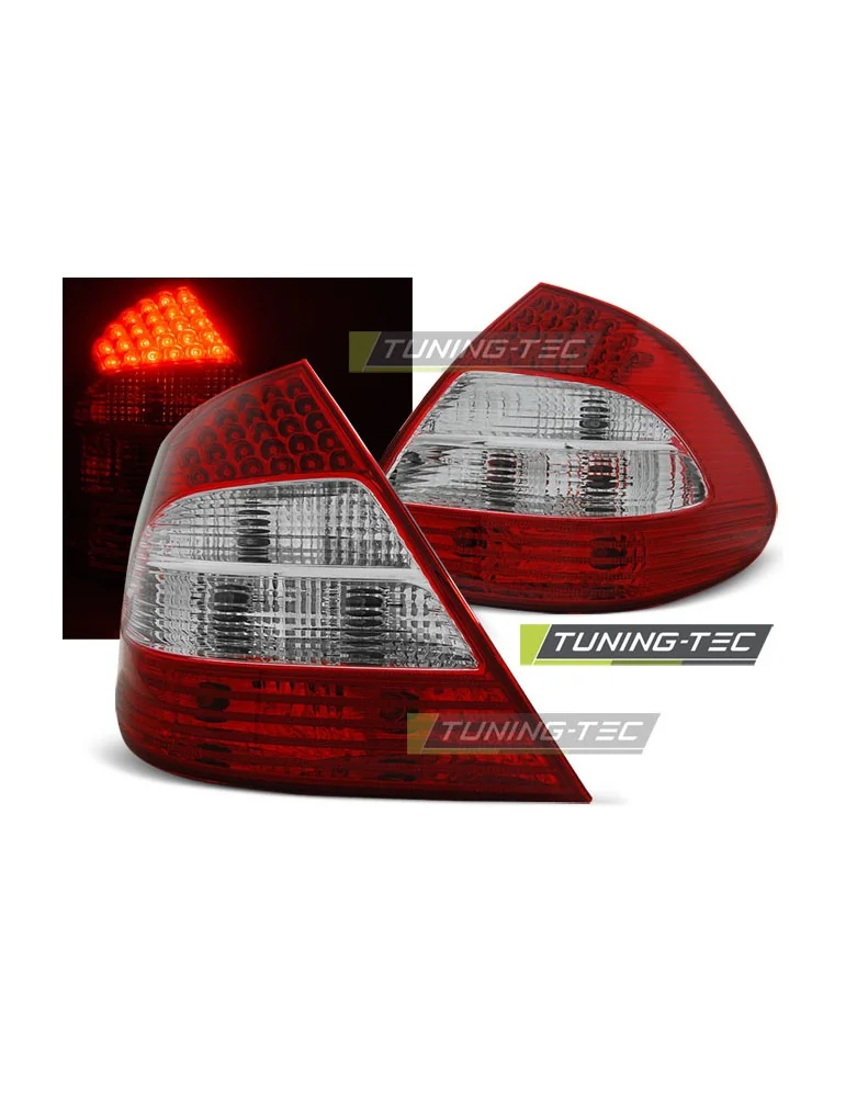 Feux arrière à LED rouges blancs pour MERCEDES W211 E-KLASA 03.02-04.06