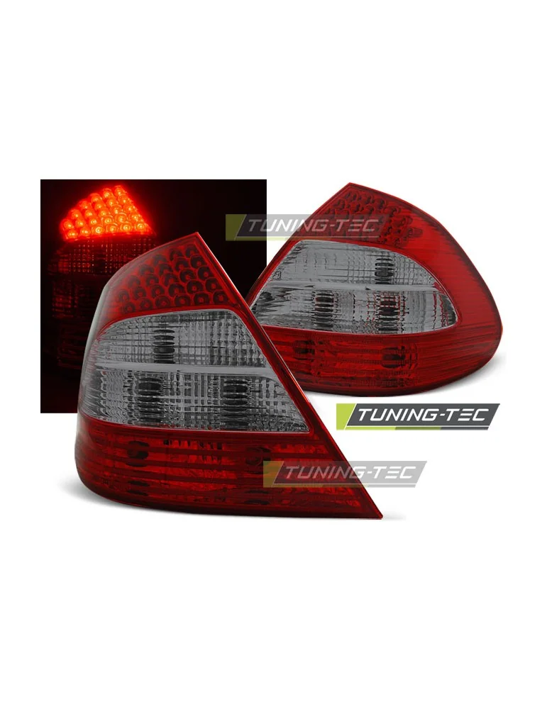 Feux arrière à LED fumés rouges pour MERCEDES W211 E-KLASA 03.02-04.06