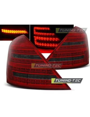 Feux arrière à LED fumés rouges pour MERCEDES W221 S-KLASA 05-09