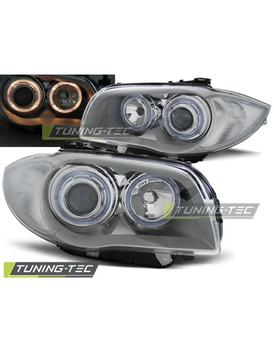 Phares chromés pour BMW 1 E87/E81/82/88 (2004 - 2011)