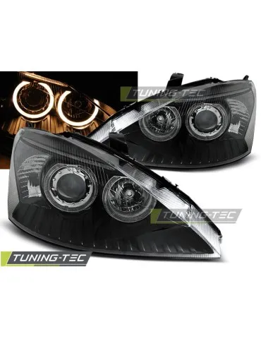 Phares noirs pour FORD FOCUS 11.01-10.04