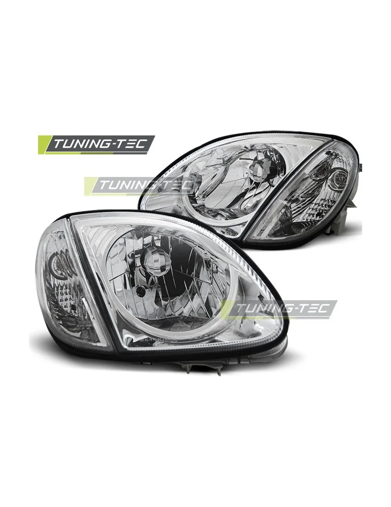 Phares chromés pour MERCEDES R170 SLK 04.96-04