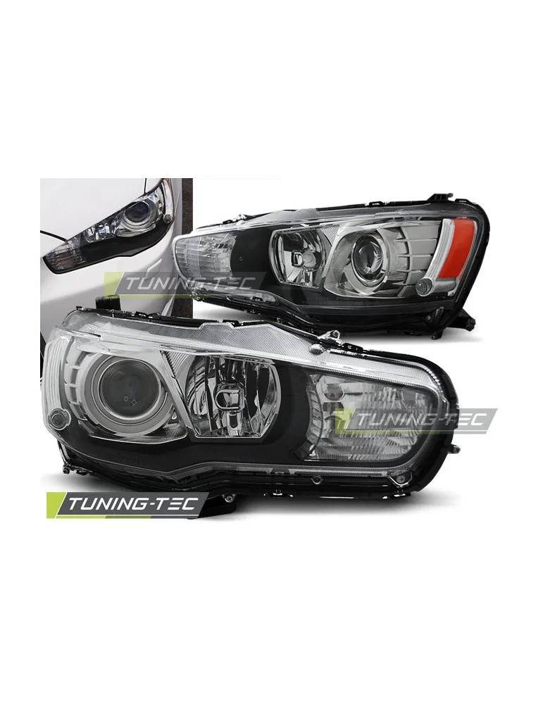 Phares au xénon pour MITSUBISHI LANCER 8 2008