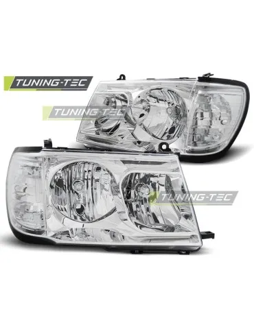 Phares chromés pour TOYOTA LAND CRUISER FJ100 98-04