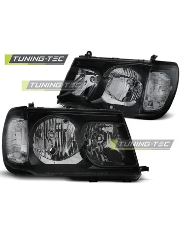 Phares noirs pour TOYOTA LAND CRUISER FJ100 98-04