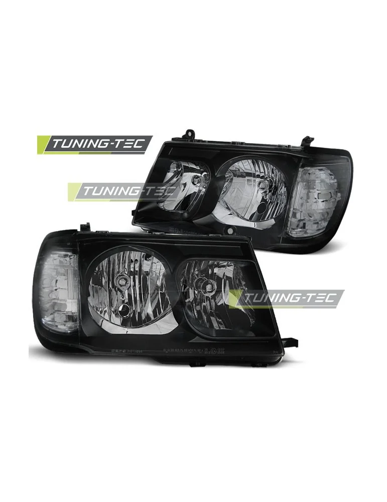 Phares noirs pour TOYOTA LAND CRUISER FJ100 98-04