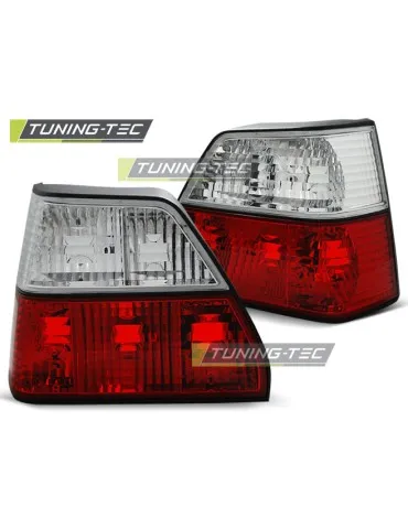 Feux arrière rouges blancs pour VW GOLF 2 08.83-08.91