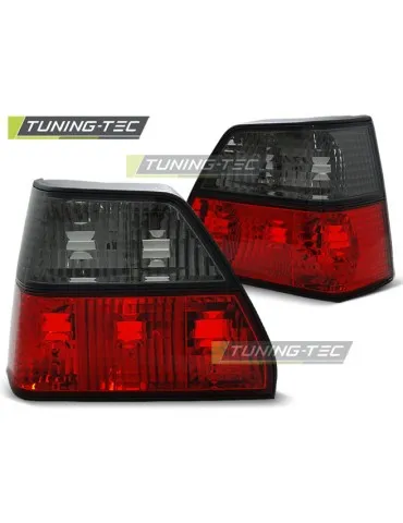 Feux arrière fumés rouges pour VW GOLF 2 08.83-08.91