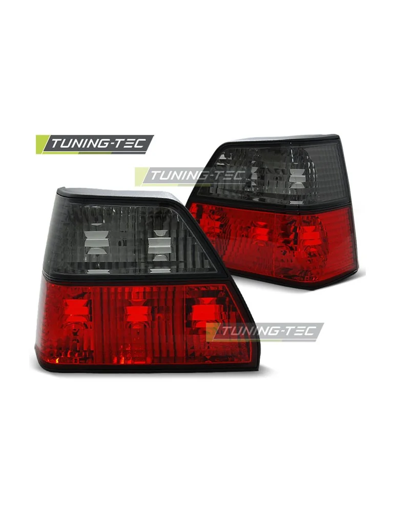 Feux arrière fumés rouges pour VW GOLF 2 08.83-08.91