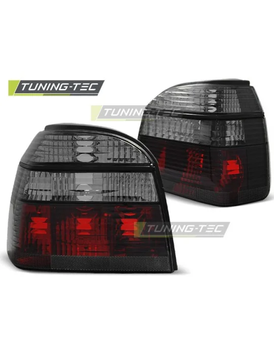 Feux arrière fumés rouges pour VW Golf 3 (1991 - 1997)