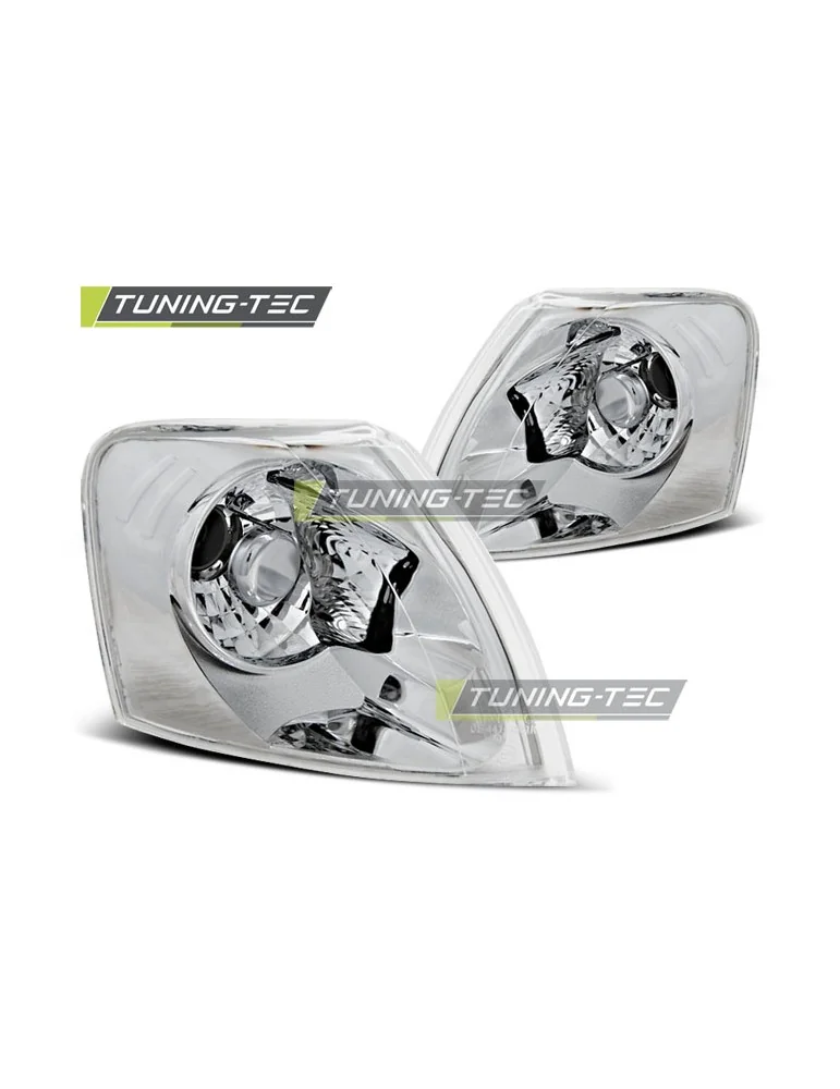 Clignotants avant chromés pour VW PASSAT B5 11.96-08.00