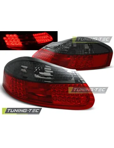 Feux arrière à LED fumés rouges pour PORSCHE BOXSTER 96-04