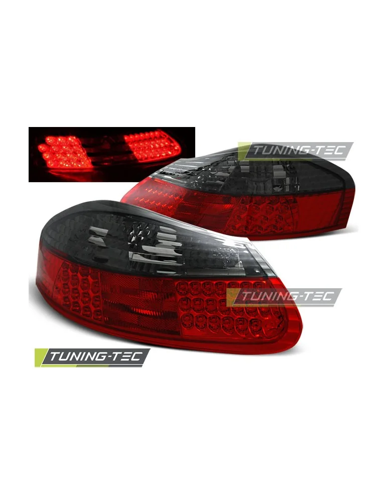 Feux arrière à LED fumés rouges pour PORSCHE BOXSTER 96-04