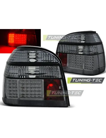 Feux arrière à LED fumés pour VW GOLF 3 09.91-08.97