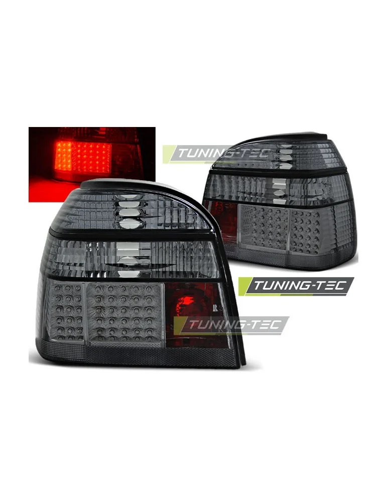 Feux arrière à LED fumés pour VW GOLF 3 09.91-08.97