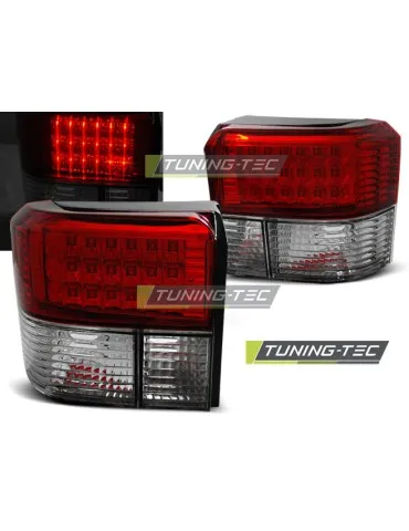 Feux arrière à LED rouges blancs pour VW T4 90-03.03