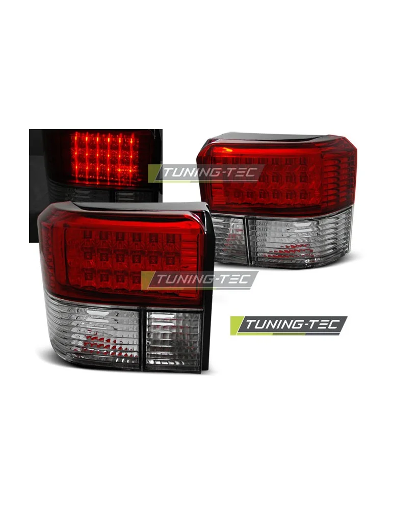Feux arrière à LED rouges blancs pour VW T4 90-03.03
