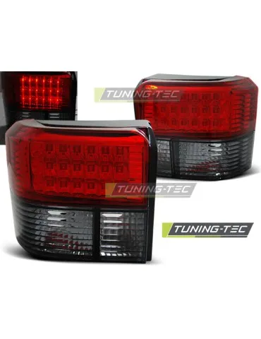 Feux arrière à LED fumés rouges pour VW T4 90-03.03