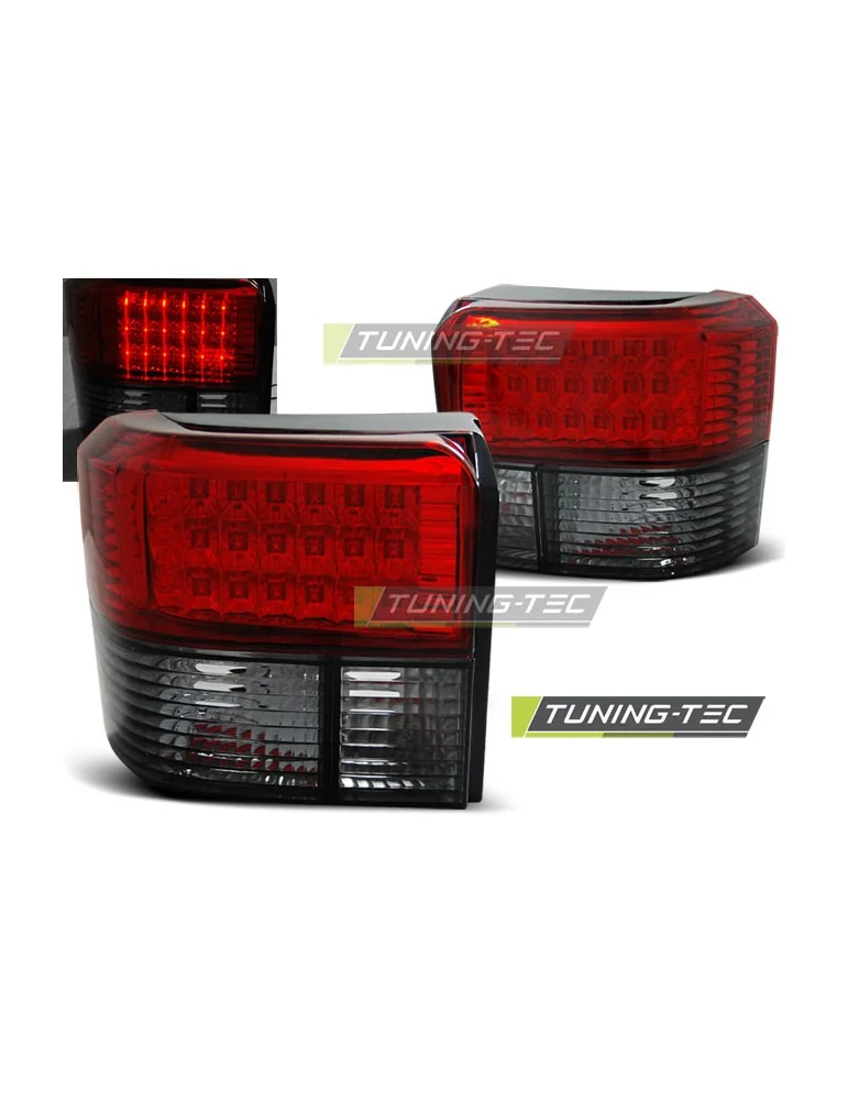 Feux arrière à LED fumés rouges pour VW T4 90-03.03