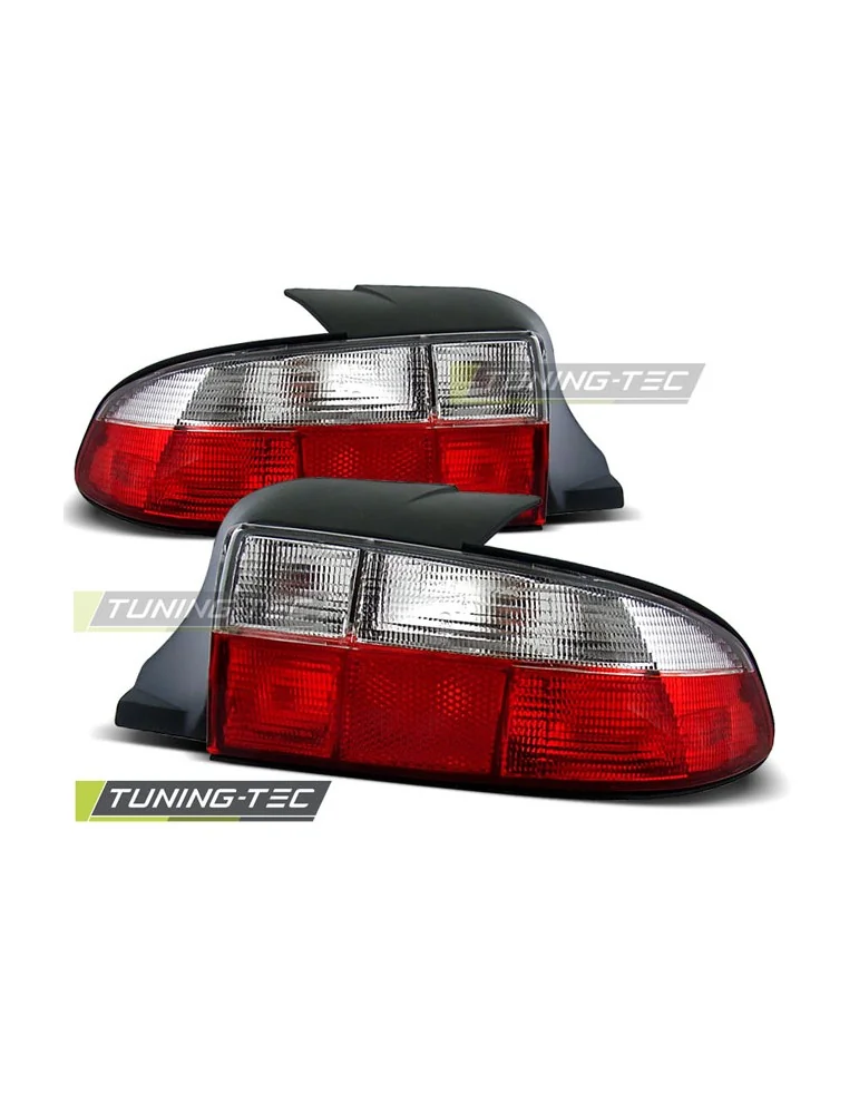 Feux arrière rouges blancs pour BMW Z3 01.96-99 Roadster