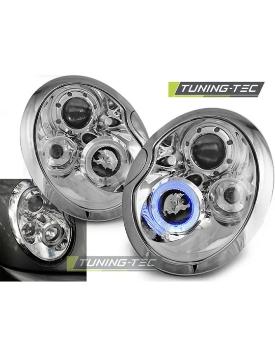 Phares chromés pour BMW Mini Cooper (2001 - 2004)