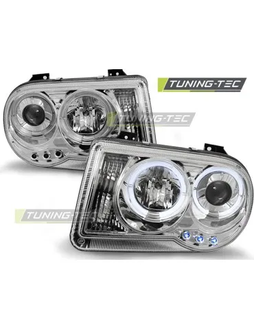 Phares chromés pour CHRYSLER 300C 05-10