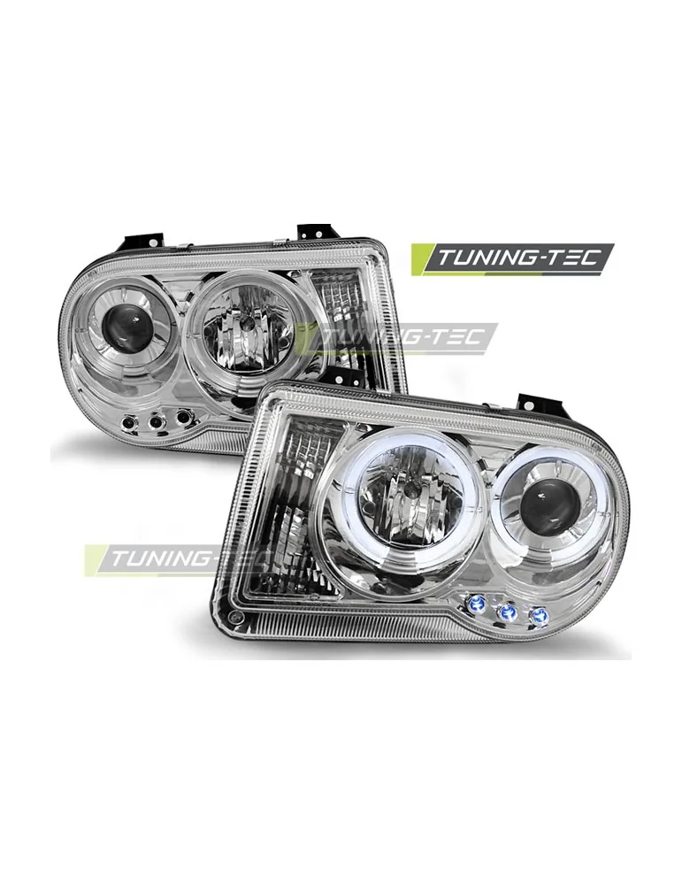 Phares chromés pour CHRYSLER 300C 05-10