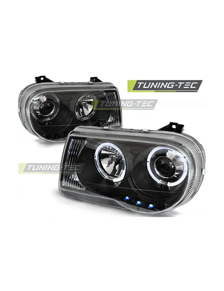 Phares noirs pour CHRYSLER 300C 05-10