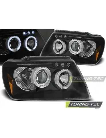Phares noirs pour CHRYSLER JEEP GRAND CHEROKEE 99-05.05