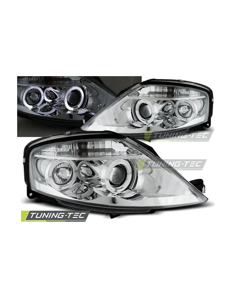 Phares chromés pour CITROEN C3 03.02-09
