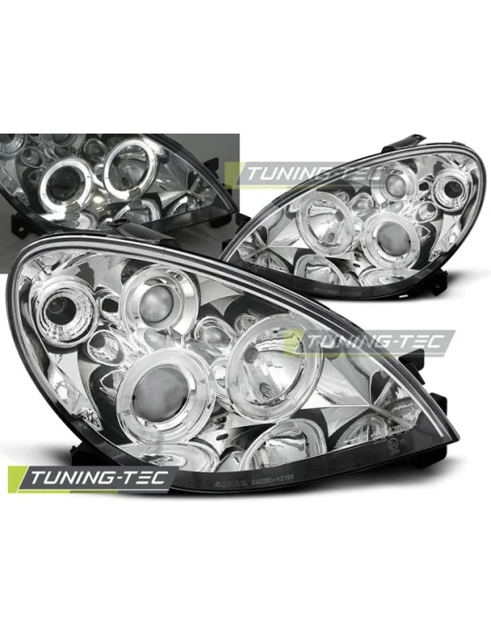 Phares chromés pour Citroen Xsara (2000 - 2004)