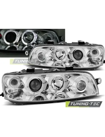Phares chromés pour FIAT PUNTO 2 10.99-06.03