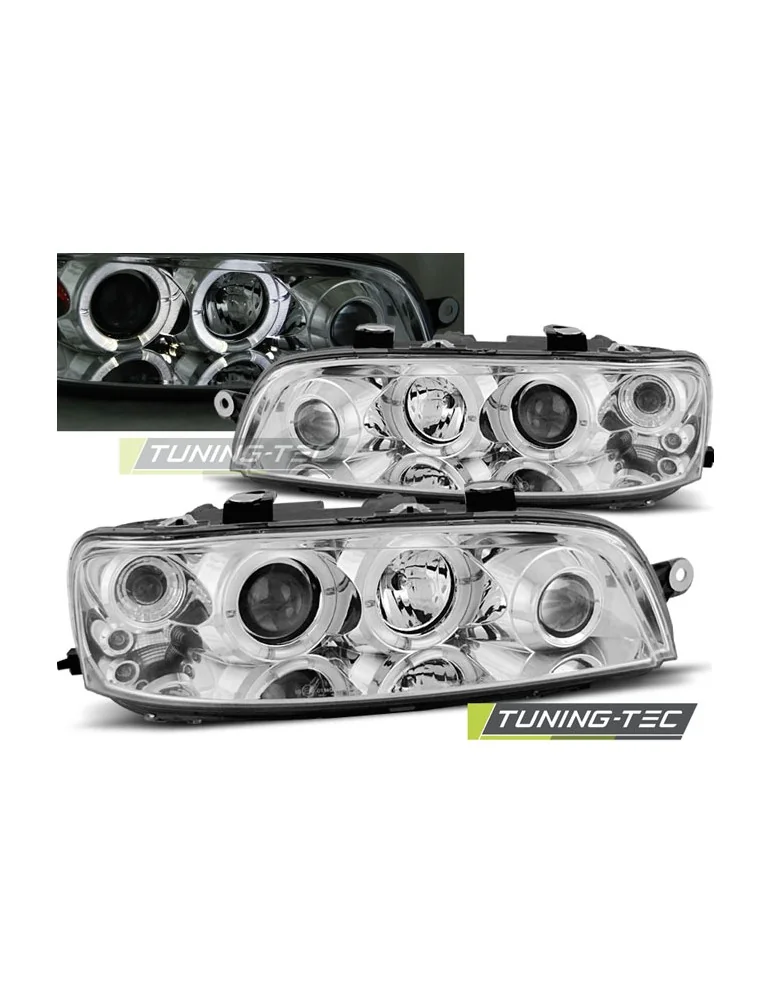 Phares chromés pour FIAT PUNTO 2 10.99-06.03