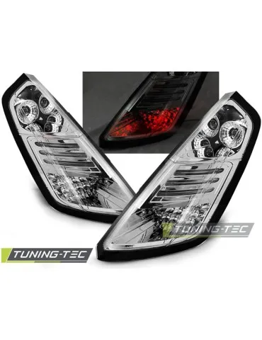 Feux arrière à LED chromés pour FIAT GRANDE PUNTO 09.05-09